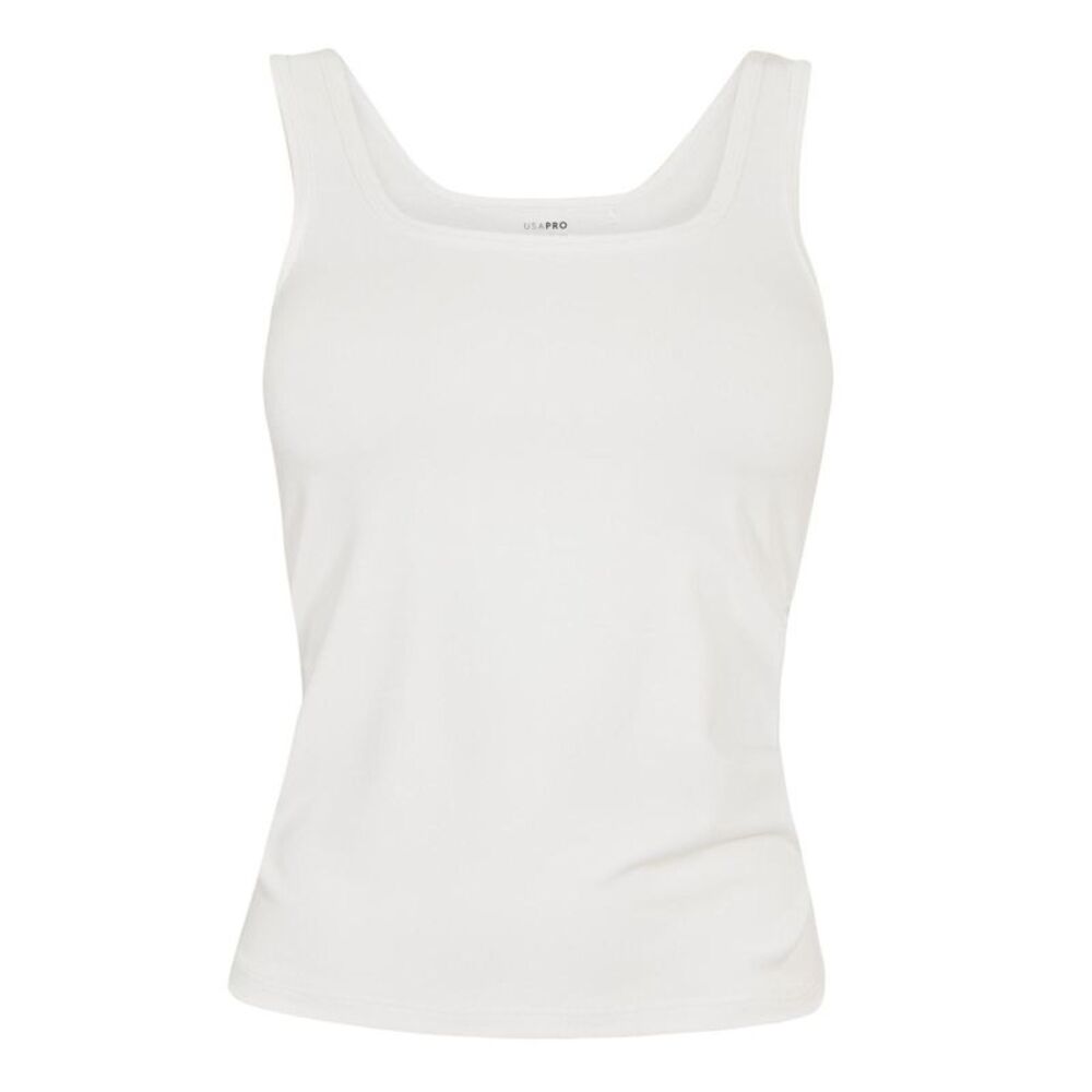 USA Womens/Ladies Pro Essential Tank Top / White